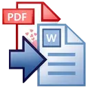 6630e6237e250 solid pdf to word Icon